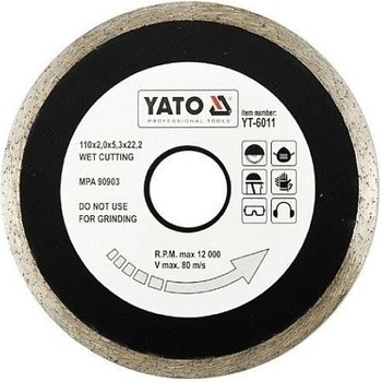 Yato Kotouč diamantový 200 x 25,4 x 2,2 mm YT-6017