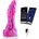 HISMITH WDA003-M Wildolo Amor Vibrating Monster Dildo Wireless App Suction Cup 8.4" Purple-Pink