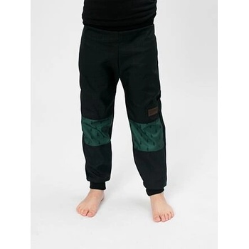 Drexiss Dětské softshellové kalhotybez zateplení black into the wild