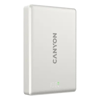 CANYON magnetic power bank OnPower 511 PD20W 10000mAh Aluminium Star Grey (CNS-CPB511G)