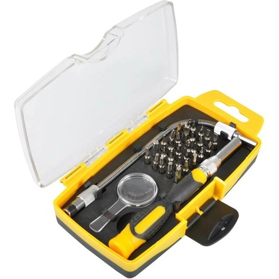 FIELDMANN Sada bitů se šroubovákem a flexi nástavcem 33 ks FDS 1004-33R 50001110 – Zboží Mobilmania