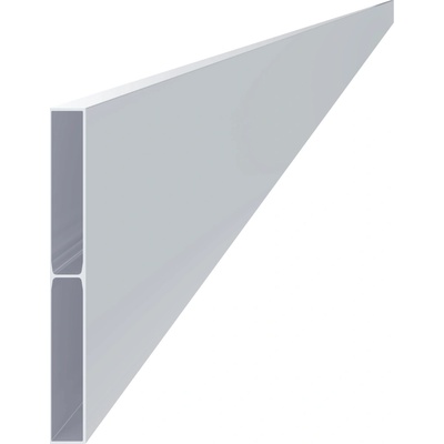 Hliníkový profil 180x20x1,5mm, délka 6000 mm, hliník bez povrchové úpravy
