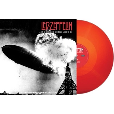 LED ZEPPELIN - Live At The Fillmore West In San Francisco 9th January 1969 - Coloured LP