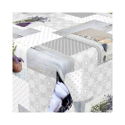 PVC obrus metráž Levanduľa šírka 140 cm