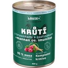 Louie Krůtí s brusinkami pastinákem a prebiotika 400 g