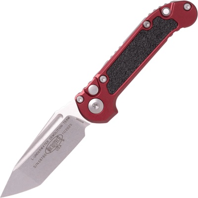 Microtech LUDT GEN III T/E STONEWASH STANDARD MERLOT 1136-10MR