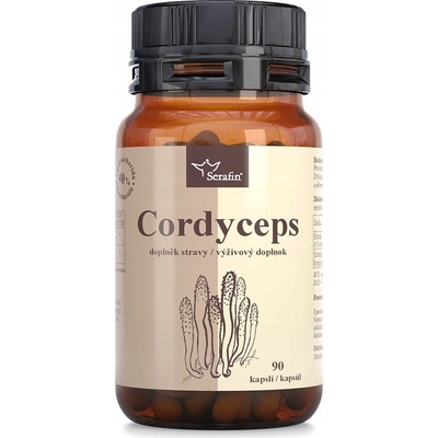 Serafin Cordyceps medicinálna huba 90 kapsúl