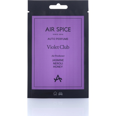 AIR SPICE АРОМАТИЗАТОР air spice ХАРТИЕН violet club (asp43)