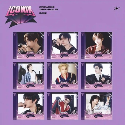Daniel Shopping s. r. o Zerobaseone: Iconik (Member Type, Special Japan Edition) - CD (087642)