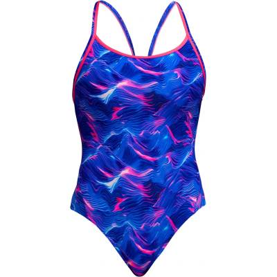 Funkita Дамски бански костюм Funkita Women's Diamond Back One Piece Swimsuit - Rising Tide - размер 42 (EU) (150-5659-1316)