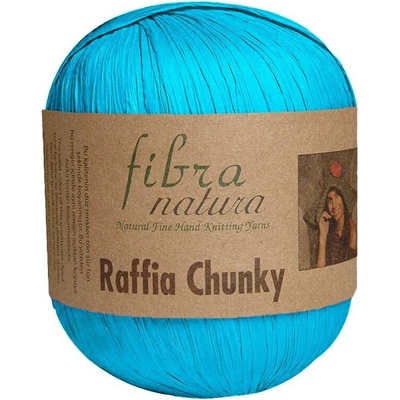 Fibra Natura Raffia Chunky 114-36 azurová