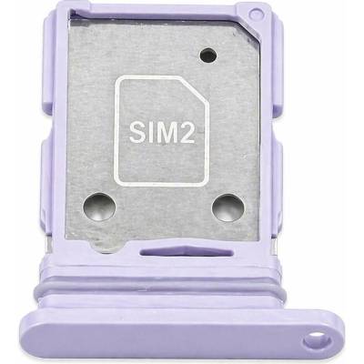 Držák (šuplík) SIM Samsung A376 Galaxy A37 purple