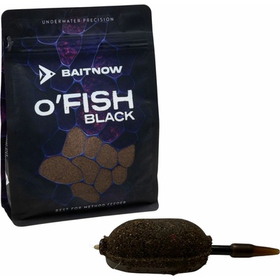 Mikado Baitnow NÁVNADA METHOD FEEDER - O'FISH BLACK 800g - balení 1 ks