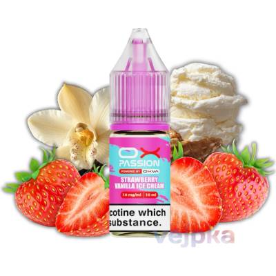 Oxva OX Passion Salts Strawberry Vanilla Ice Cream 10 ml 20 mg