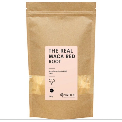 Natios Bio Maca červená Prášok 200 g