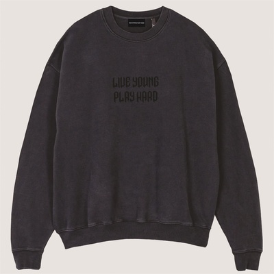 LYPH Блуза LYPH Punk Crew Neck Sweatshirt - Black