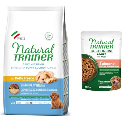 TRAINER Natural Small & Toy Puppy & Jun cerst.kure 2 kg
