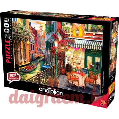 Anatolian Пъзел anatolian 3952 - 2000 части - Венецианско кафене (p3952)
