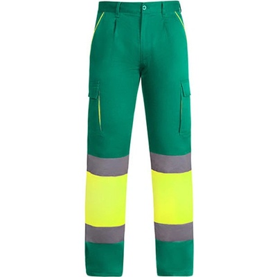 Roly Enix Pánské reflexní kalhoty HV9321 Garden Green