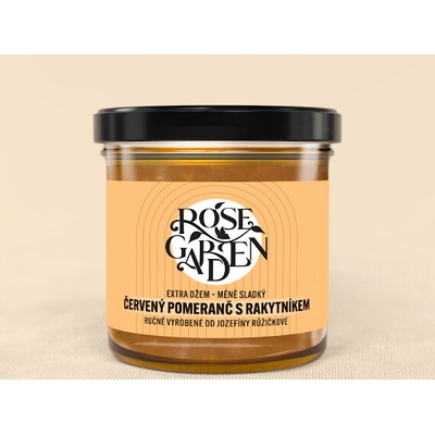 Rose Garden Džem Červený pomaranč s rakytníkom 160 g