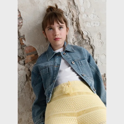 MAYORAL Яке деним в тъмен нюанс за момиче Mayoral