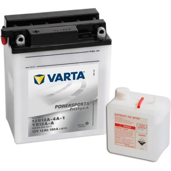 Image 1 of VARTA Powersports Freshpack 12V 12Ah left+ 12N12A-4A-1/YB12A-A 512011012A514
