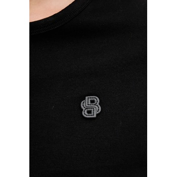 BOSS Памучна тениска boss дамска в черно 50545671 (50545671)
