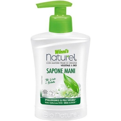 Winni´s Naturel tekuté mýdlo zelený čaj a bříza 250 ml