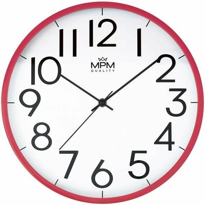 MPM - Nástenné plastové hodiny E01.4188.23