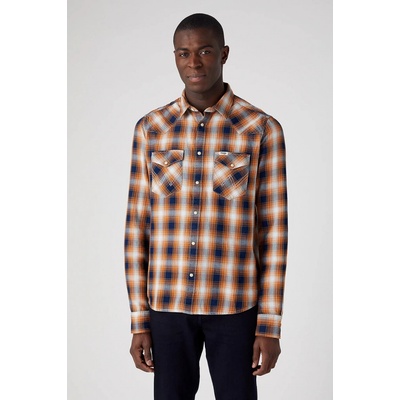Wrangler pánska košeľa Western shirt 112341155 okrová