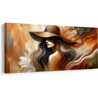 Obraz elegantní žena - 100x50