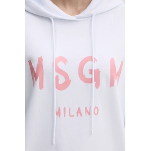 MSGM суичър с качулка дамски от памук (3841mdm515.257000)