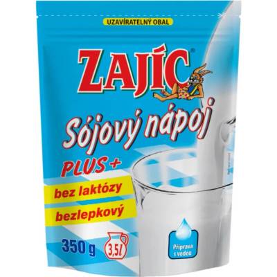 Zdravý Cukr Sójový nápoj Zajíc Plus 350 g