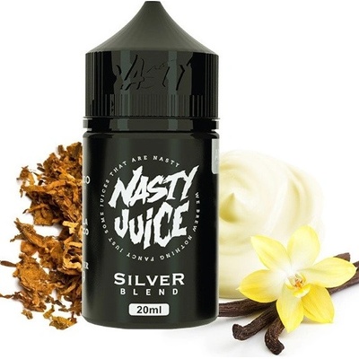 Nasty Juice Tobacco Shake & Vape Tobacco Silver 20 ml