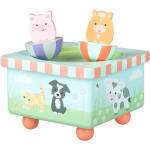 Orange Tree Toys Дървена музикална кутия Orange Tree Toy - Ферма (OTT15129)