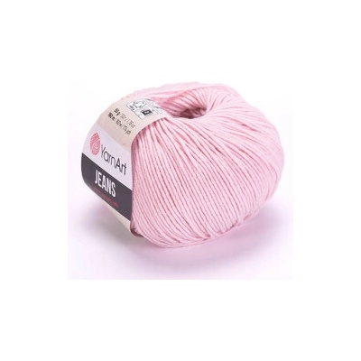 YarnArt Jeans 18 - pudrově růžová