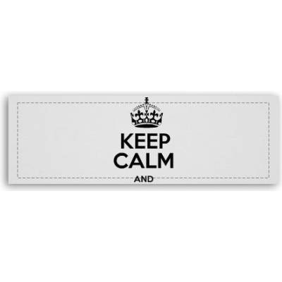 Fotoobraz 150x55 cm panorama Keep calm