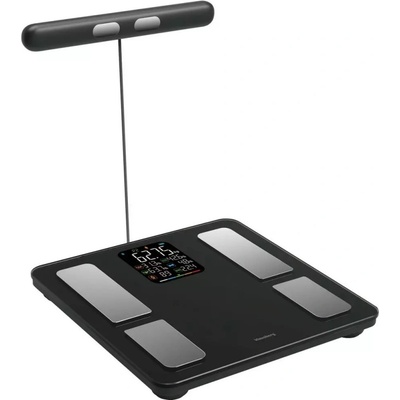 Klausberg Кантар - анализатор Klausberg KB 7856, До 180 кг, Bluetooth, Android/iOS, LCD дисплей, 14 телесни стойности, Черен (9999KB7856)
