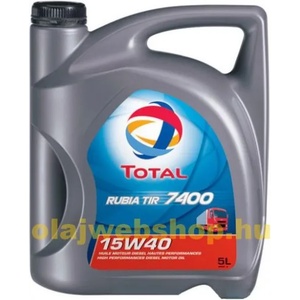 Total Rubia Tir 7400 15W-40 5 l