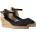 TONI PONS Caldes Wedge Espadrilles - Black (Black)