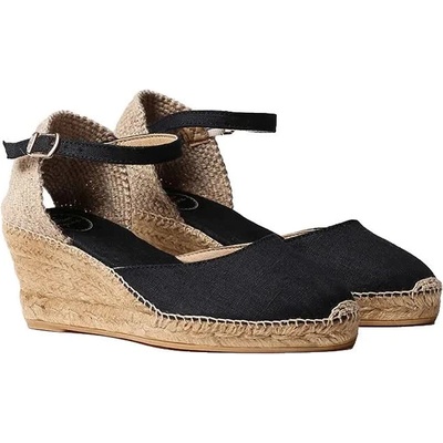 TONI PONS Caldes Wedge Espadrilles - Black (Black)