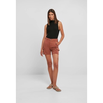Urban Classics Дамски къси карго панталони в цвят праскова Urban Classics Ladies Cargo ShortsUB-TB3431-04420 - Праскова, размер 34