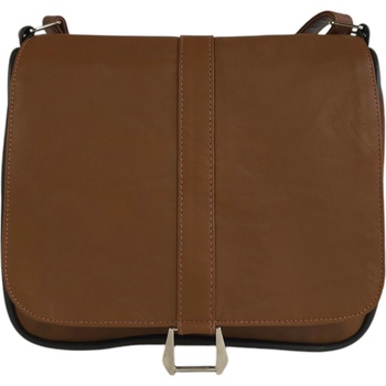 Малка кафява кожена чанта - Emai