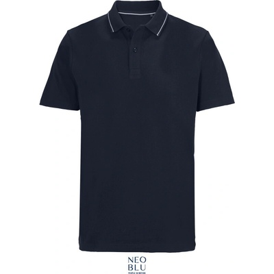 Neoblu Polokošile Orel piqué krátký rukáv Modrá night