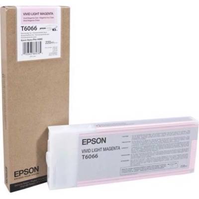 Epsonblaek Epson Vivid Light Magenta T6066 - 220 ml касета с мастило for Epson Pro 4880 (C13T606600)