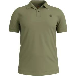 Timberland Мъжка поло тениска Timberland Millers River Printed Neck S/S Polo shirt - Sage (216-8623-0311)