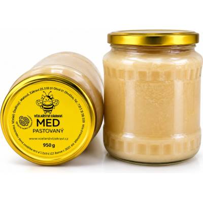 Včelařství Zákraví Med pastovaný, 950 g
