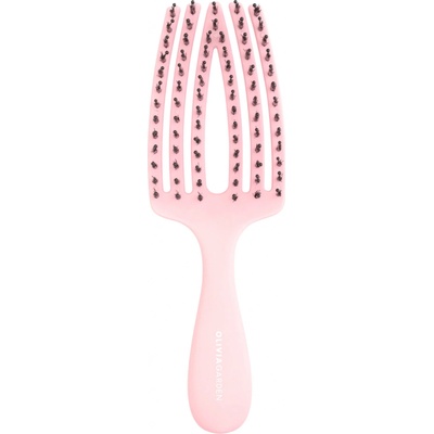 Kefa na vlasy Olivia Garden Fingerbrush Care Mini Kids Pink ID1820
