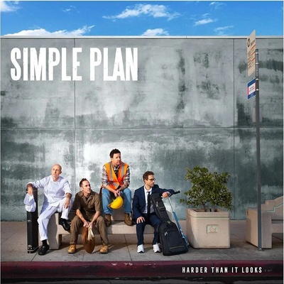 Various - Simple Plan - Harder That It Looks Pink LP