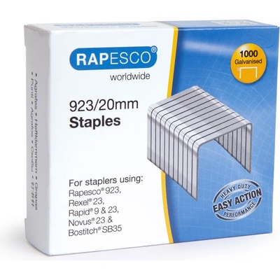 Rapesco Телчета за телбод, размер 23/20 mm, 1000 броя (O1090140075)